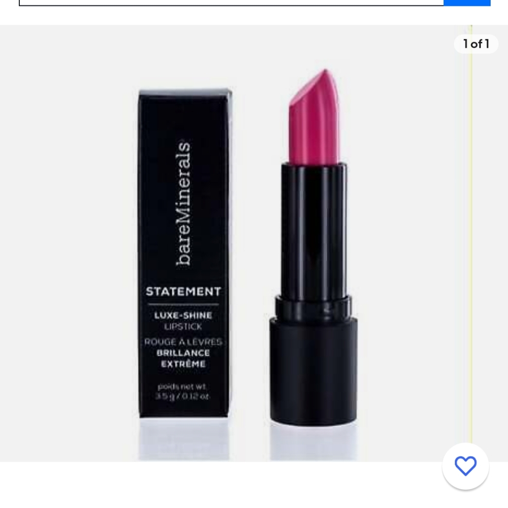 bareMinerals luck shine lipstick
